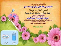 پاورانشاونوشتن گام هایی برای نویسنده شدن تبدیل گفتار به نوشتار چگونه گفتار را به نوشتار تبدیل کنیم؟